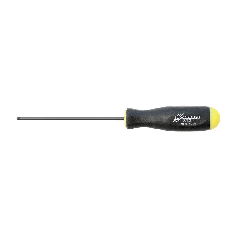 10605, Bondhus 3/32″ x 2.8″ Ball End Hex Driver Balldriver w/ ProGuard Finish