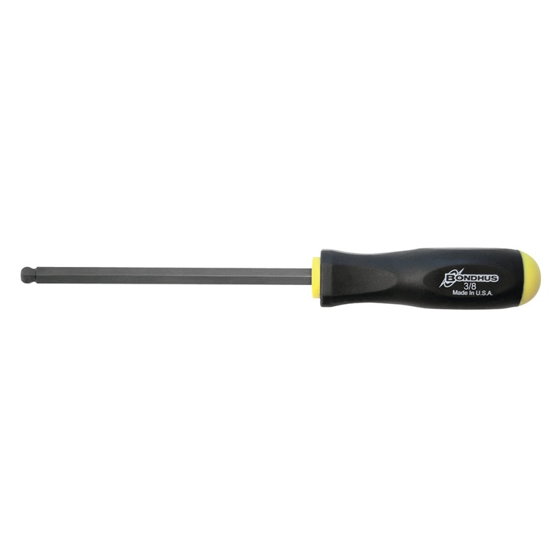 10614, Bondhus 3/8″ x 6.5″ Ball End Hex Driver Balldriver w/ ProGuard Finish