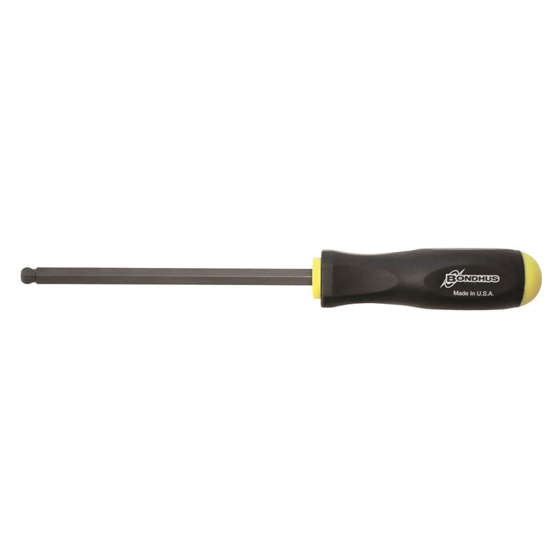 10615, Bondhus 7/16″ x 7.6″ Ball End Hex Driver Balldriver w/ ProGuard Finish