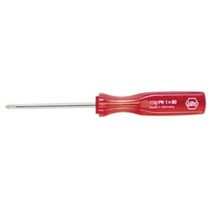 15305, Wiha PH0x60mm Round Blade, Square Molded On Handle (DISCONTINUED)