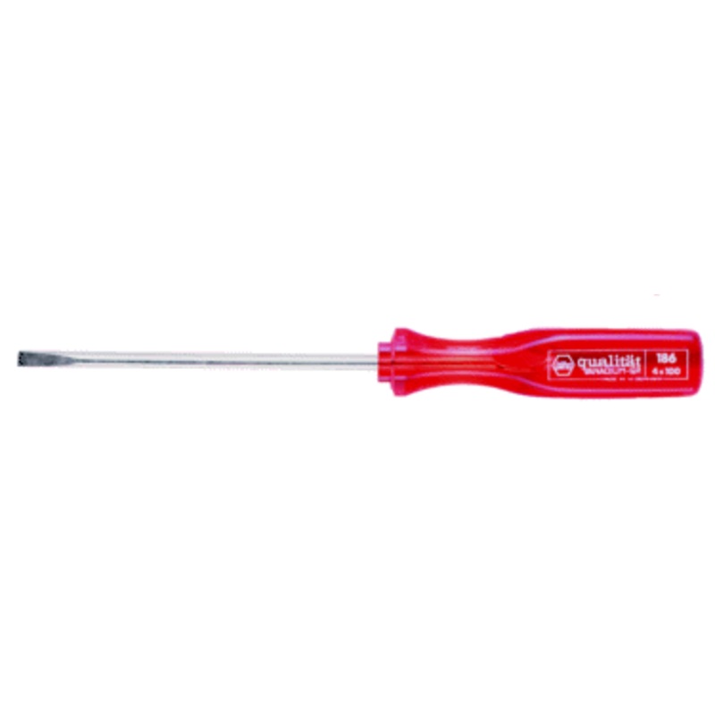 18660, Wiha 6.0x200mm Slotted Tip, Square Handle Screwdriver (DISCONTINUED)