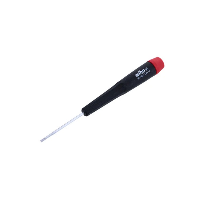 26018, Wiha Precision Slotted Screwdriver 1.8mm x 40mm