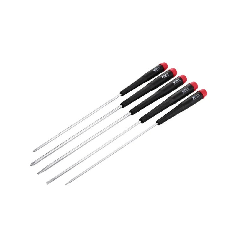 26192, Wiha 5 Piece Precision Slotted and Phillips Screwdriver Set