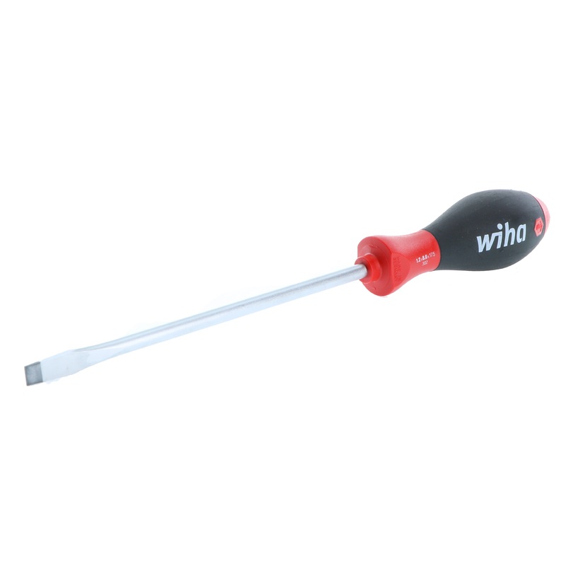 30230, Wiha SoftFinish Slotted Screwdriver 8.0mm x 175mm