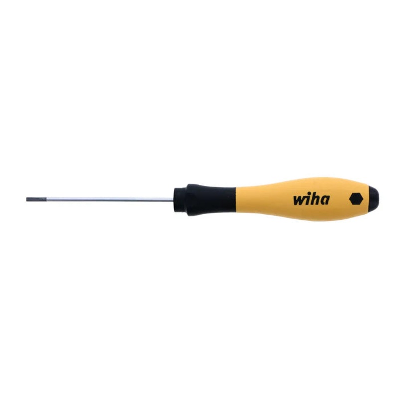 30240, Wiha SoftFinish ESD Slotted Screwdriver 2.5mm x 75mm