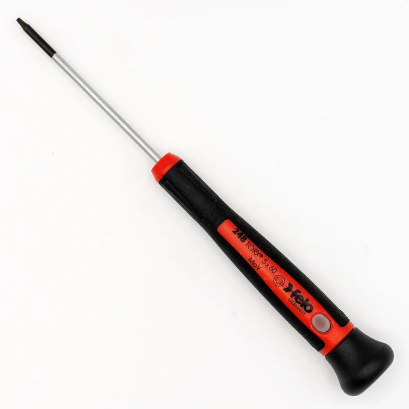 31790, Felo Torx T5 x 60mm (2-3/8″) Precision Screwdriver