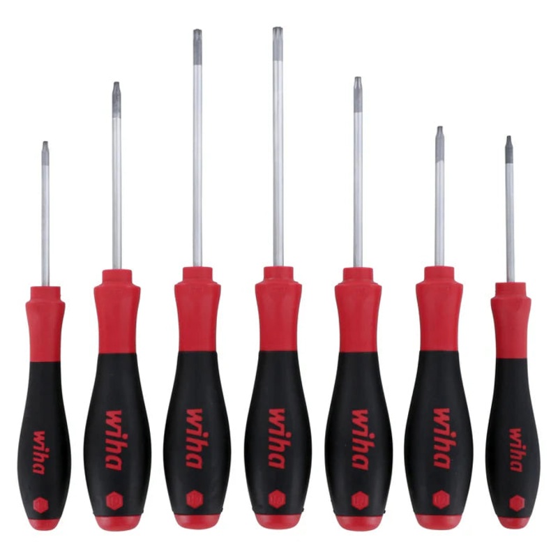 36298, Wiha 7 Piece SoftFinish Security Torx Set
