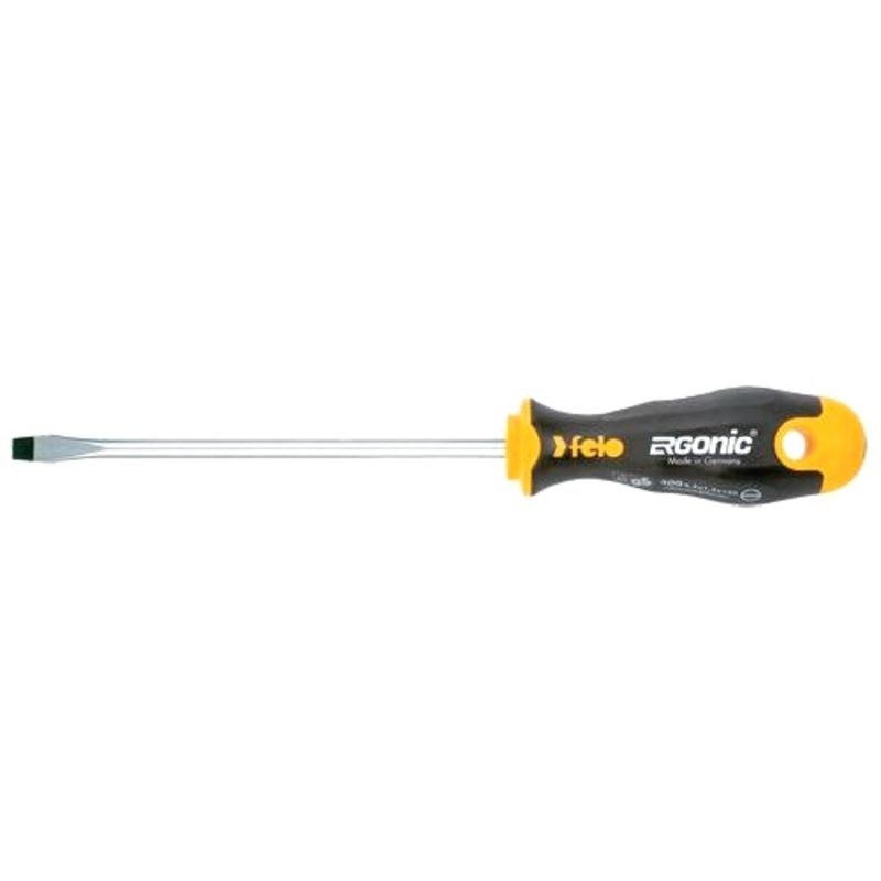 53119, Felo Ergonic Handle Slotted 3.5mm x 100mm Screwdriver