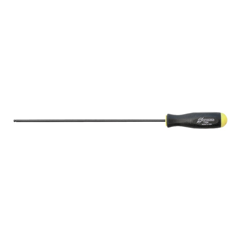 10706, Bondhus 7/64″ x 5.9″ Long Ball End Hex Balldriver w/ ProGuard Finish