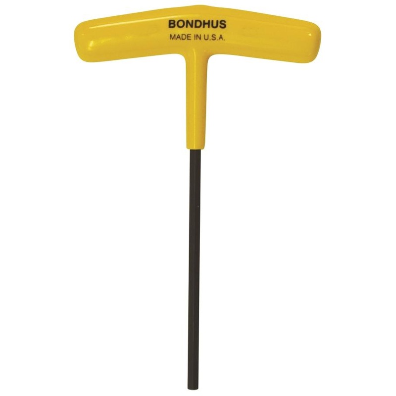 13309, Bondhus 5/32″ x 5.2″ Hex Driver T-Handle w/ ProGuard Finish