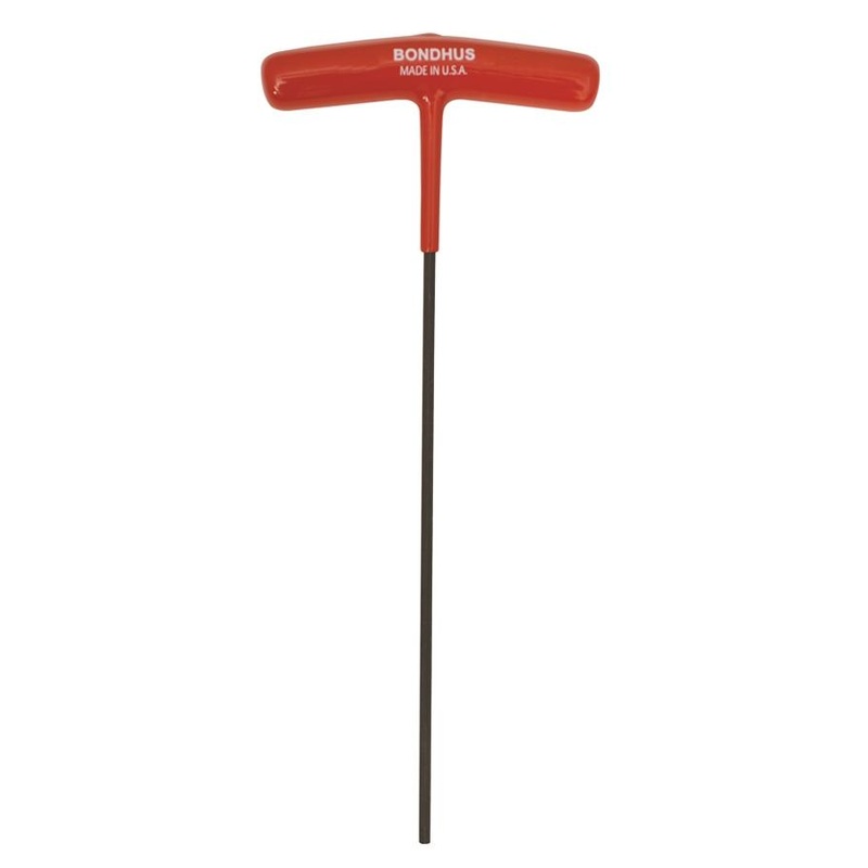 13354, Bondhus 2.5mm x 110mm Hex Driver T-Handle w/ ProGuard Finish