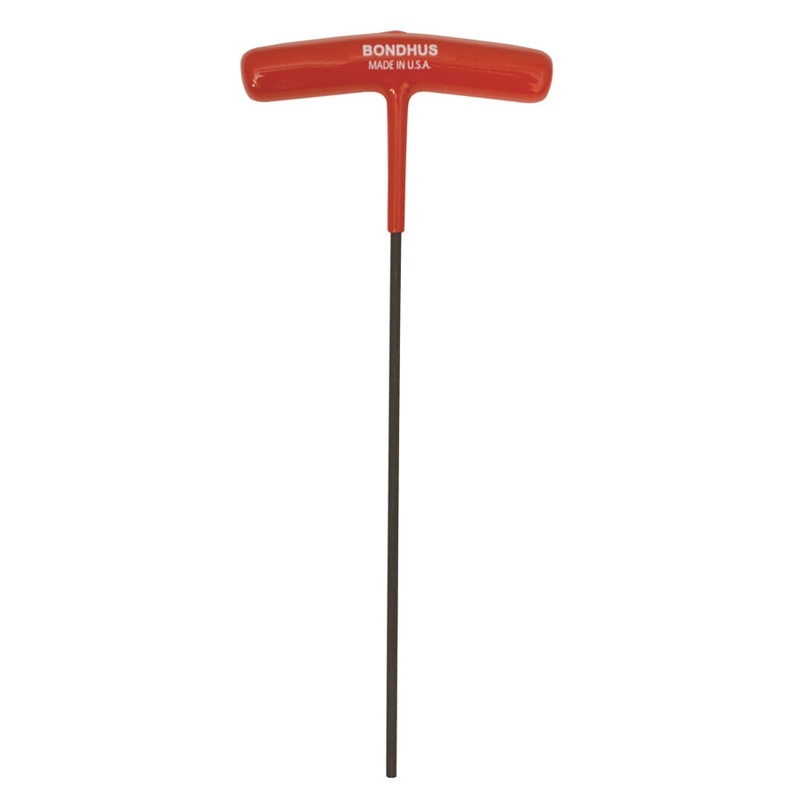 13356, Bondhus 3.0mm x 120mm Hex Driver T-Handle w/ ProGuard Finish