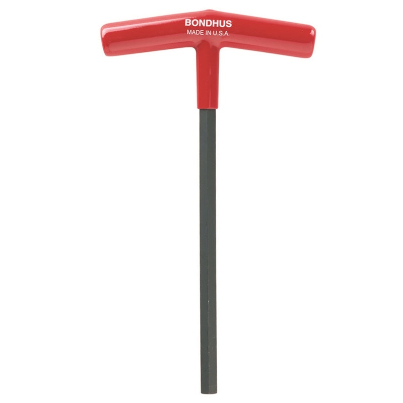 13368, Bondhus 6.0mm x 173mm Hex Driver T-Handle w/ ProGuard Finish