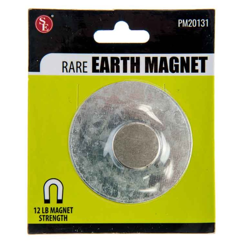 PM20131, Sona 3/4″ x 4mm, 12LB Rare Earth Magnet (Nickel Neodymium N35) ~ 1 Piece