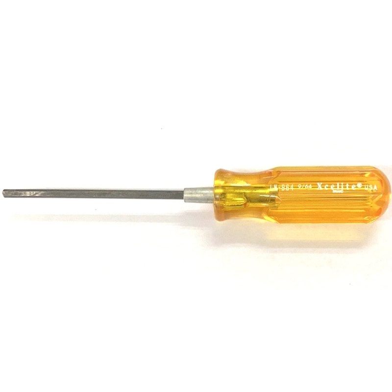 Xcelite LN964, 9/64″ x 4.0″ (102mm) Allen Hex Screwdriver