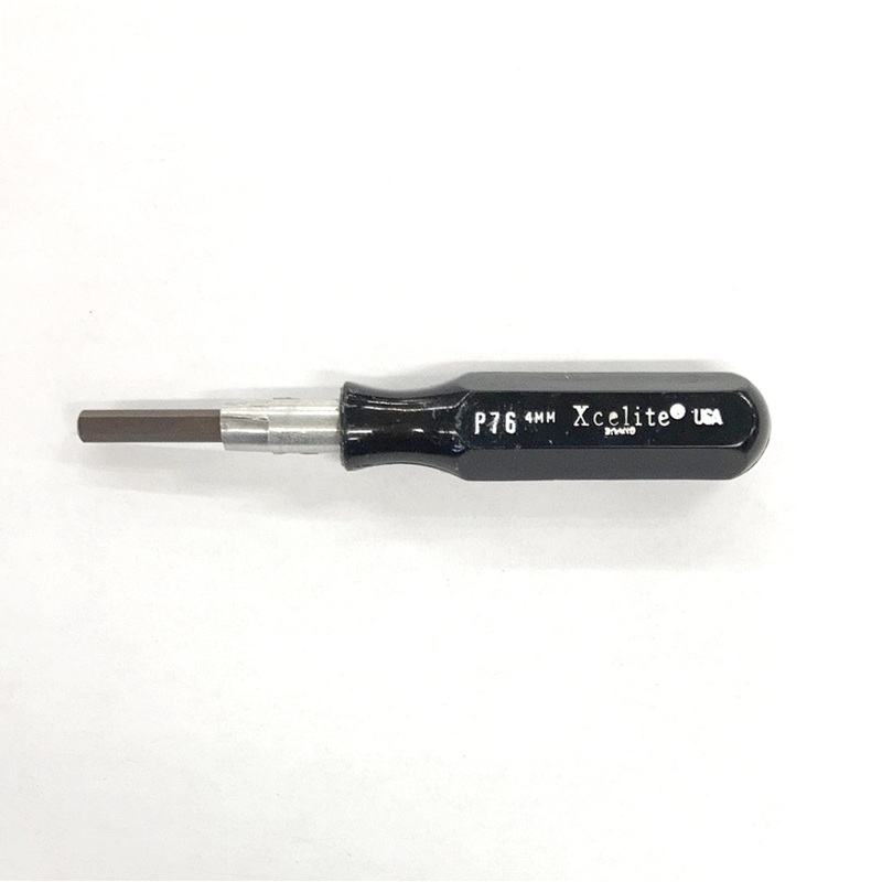 Xcelite P76, 4.0mm x 89mm (3.5″) Midget Hex Screwdriver