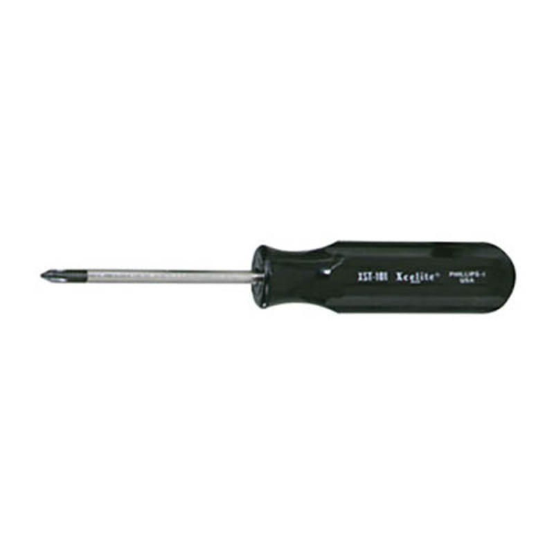 Xcelite XST101, Phillips #1 x 3″ Screwdriver with Long-Lasting Super-Tru Tip
