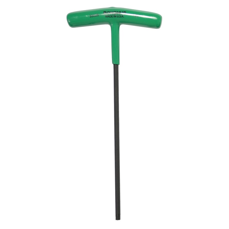 33025, Bondhus T25 x 7.1″ Torx Star Driver T-Handle w/ ProGuard Finish