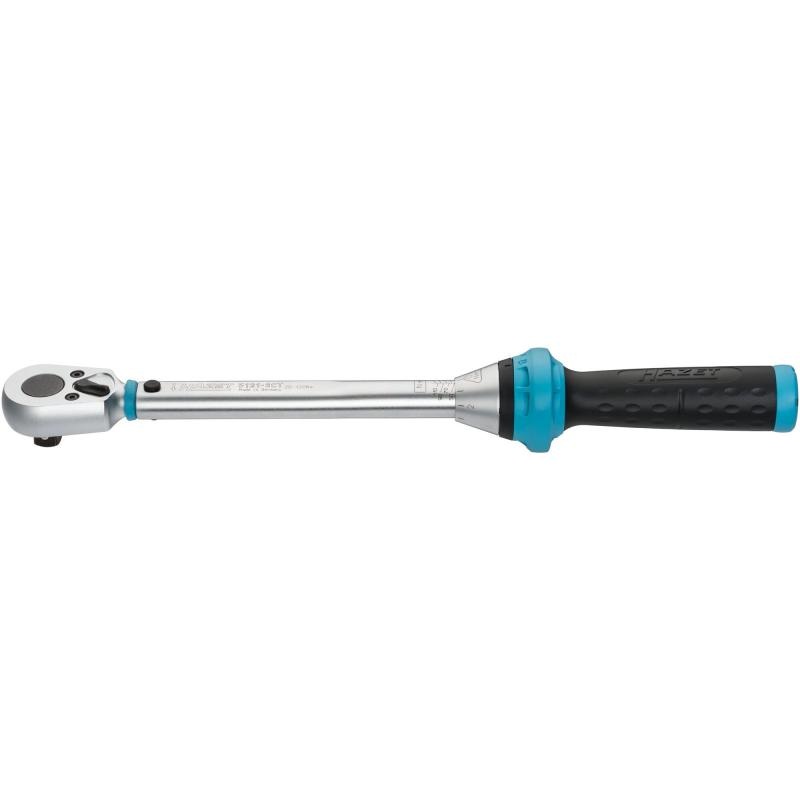 Hazet 5121-3CT Torque Wrench, 20-120 Nm, 12.5mm (1/2″) Square