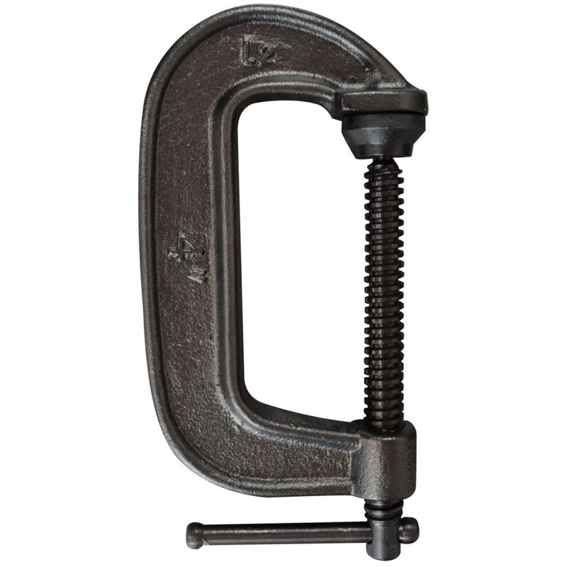 Bessey 540 – 2-1/2 C-clamp, ductile cast, 2.5 In. x 1.75 In., 1100 lb
