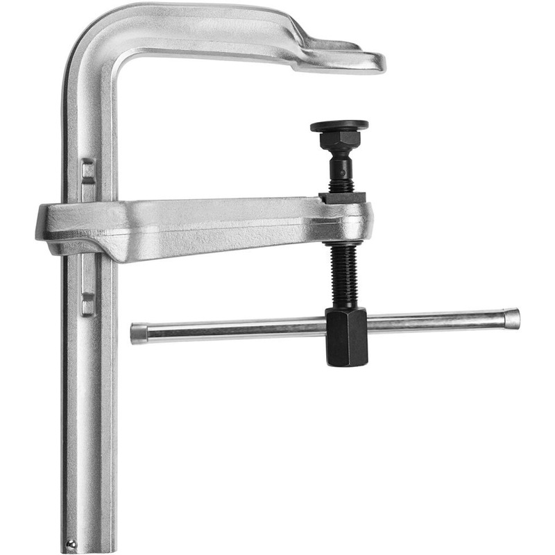 Bessey 7200S-18 Clamp, welding, F-style, heavy duty Morpad, 18 In. x 8 In., 7770 lbs