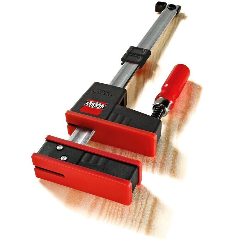 Bessey KRJR-18 Clamp, woodworking, small parallel clamp, REVO JR, 18 In. x 3.25 In, 900 lb