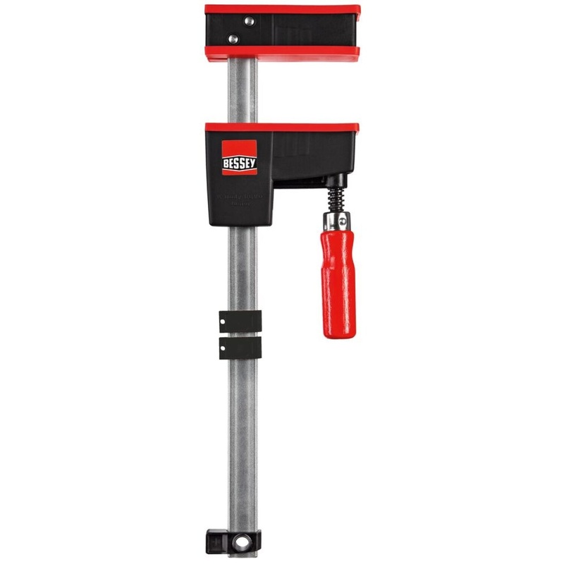 Bessey KRJR-24 Clamp, woodworking, small parallel clamp, REVO JR, 24 In. x 3.25 In, 900 lb