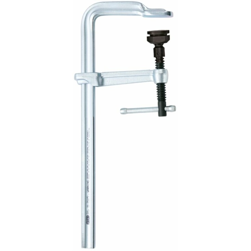 Bessey SGL-8 Clamp, welding, F-style, heavy duty pad, 8 In. x 4.75 In., 1800 lb