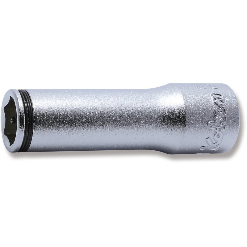 Ko-ken 3350M-18 3/8 Sq. Dr. Deep Nut Socket 18mm
