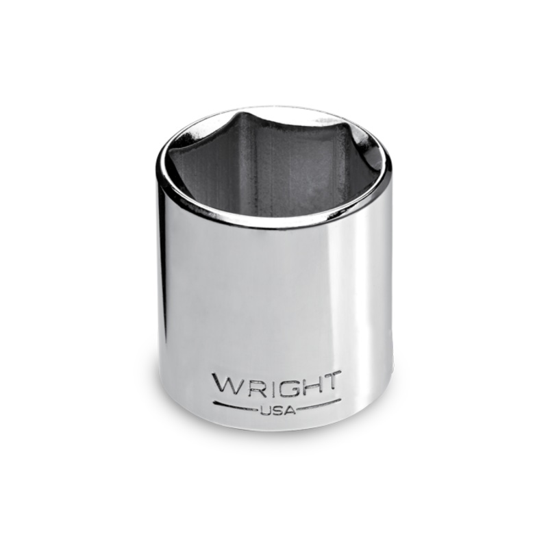 Wright Tool 2012 1/4″ Drive 6 Point Standard Socket – 3/8″