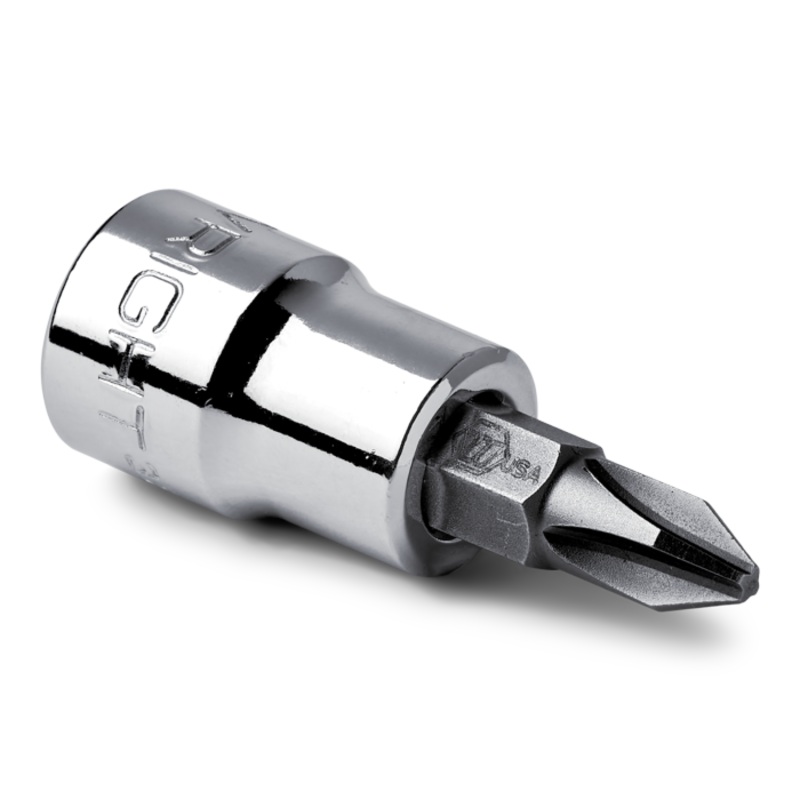 Wright Tool 2266  1/4″ Drive Screwdriver Bit Socket w/Standard Phillips Bit – #2