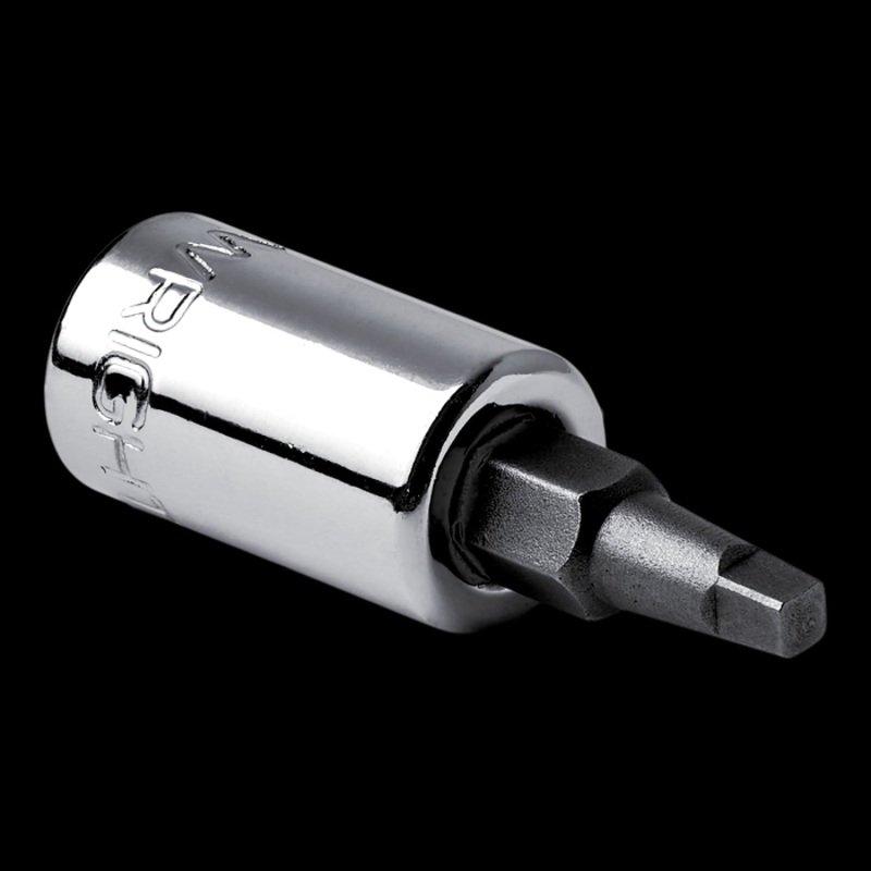 Wright Tool 2270  1/4″ Drive Square Bit (Robinson) Socket w/Standard Bit – RO