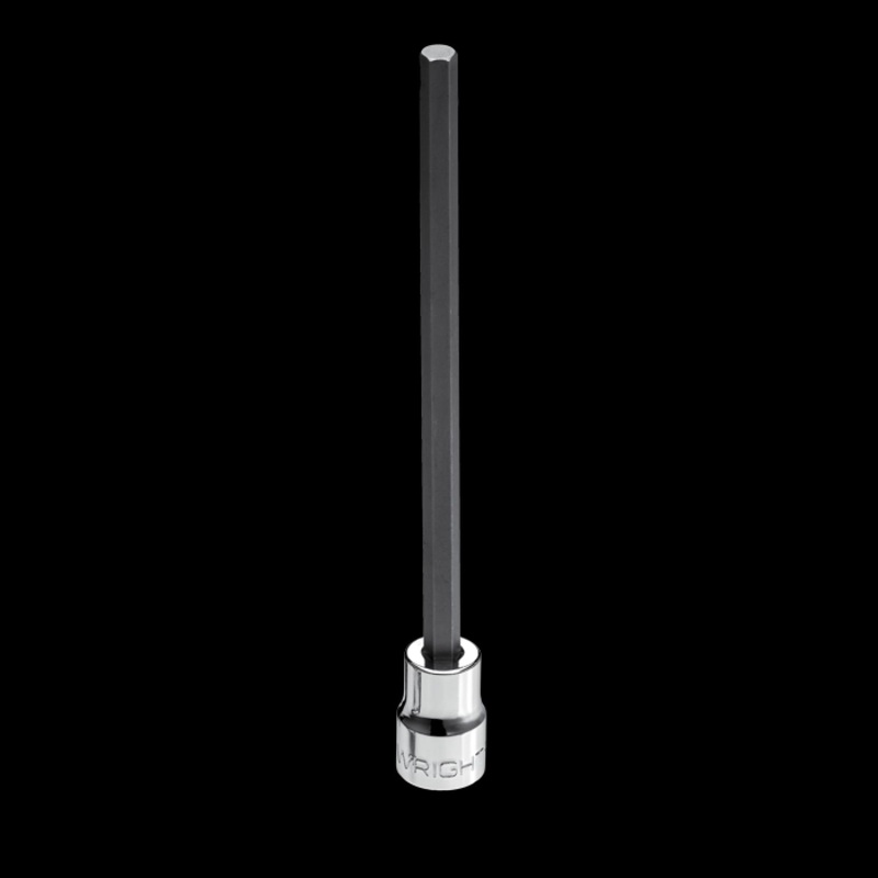 Wright Tool 32L-06MMB  3/8″ Drive Long Length Metric Hex Bit Replacement – 6mm