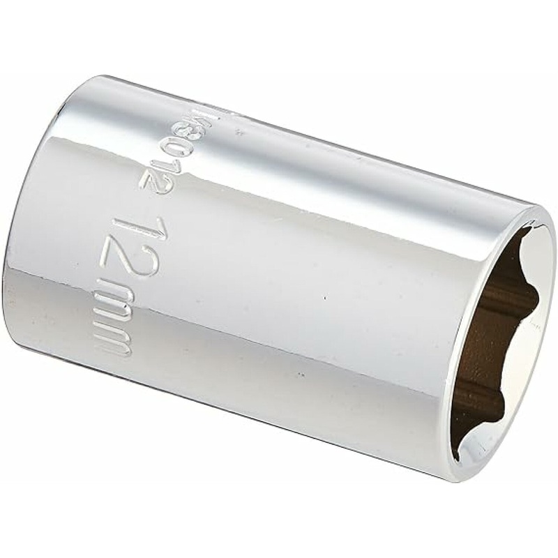 Cougar Pro M3012 3/8″ Drive 6 Point Standard Metric Socket, 12 mm