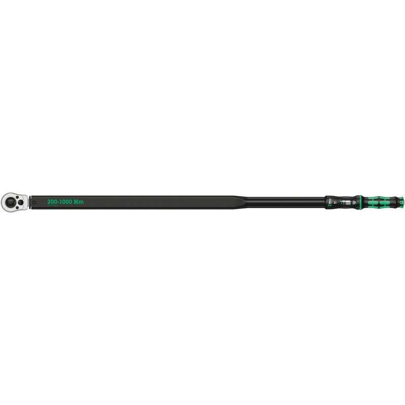 Wera Click-Torque E 1 Push R/L adjustable torque wrench for clockwise and anti-clockwise torque-control, 200-1000 Nm, 3/4″ x 200-1000 Nm