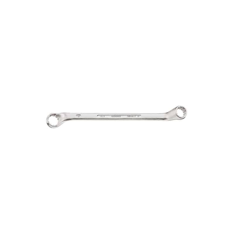 Gedore 6015860 Double ended ring spanner offset 9×11 mm