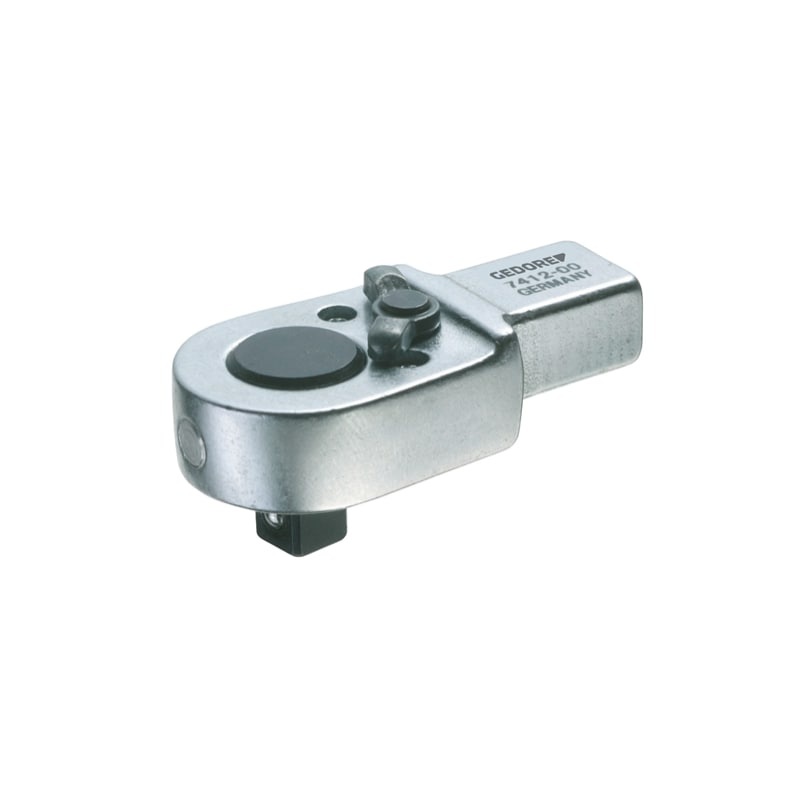 Gedore 7672710 Rectangular Reversible Ratchet Head 1/4″ SE 9×12