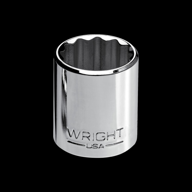 Wright Tool 41-16MM 12 Point Chrome Metric Socket
