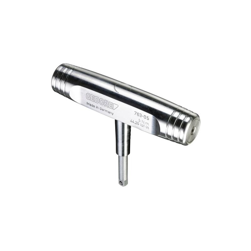 Gedore 1947958 Torque wrench DREMOMETER T-FS 1/4″ pre-set 5 Nm