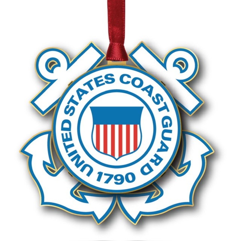 Coast Guard ChemArt Ornament – U.S. Coast Guard Seal